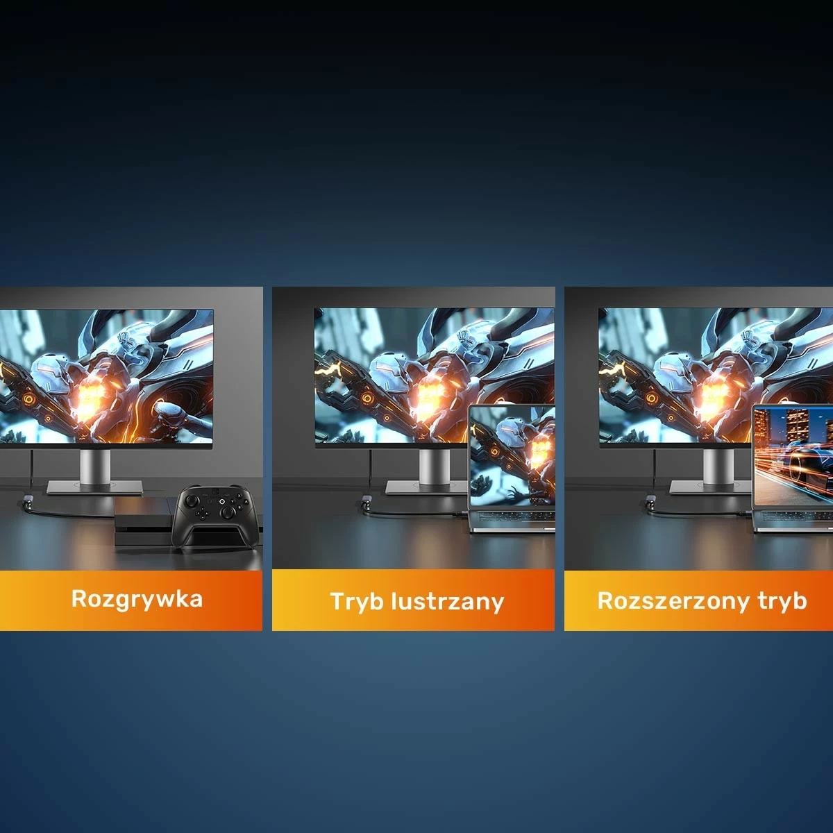 Zvočni/Video podaljšek HDMI Unitek 2.1, 8K 3 m, srebrno-črn