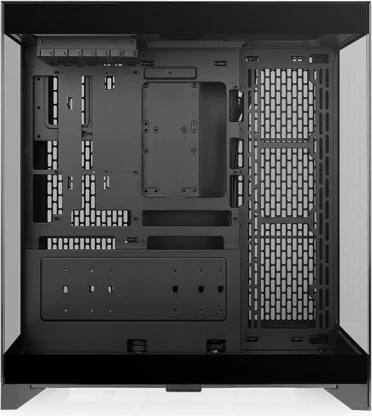 Midi tower računalniško ohišje s kaljenim steklom, Thermaltake CTE E550 TG, ATX/E-ATX, USB-C, 8 ležišč za diske, črno