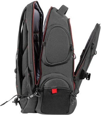 Nahrbtnik za prenosnik do 17,3" Natec Genesis Pallad 550, črn/rdeč