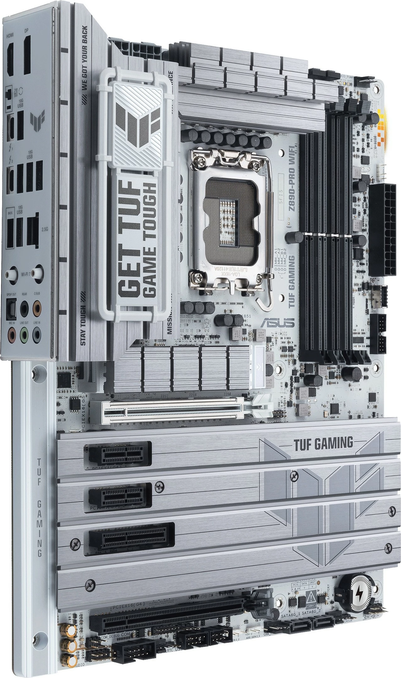 Matična plošča TUF GAMING Z890-PRO WIFI ASUS, Intel LGA 1851, DDR5, 192 GB
