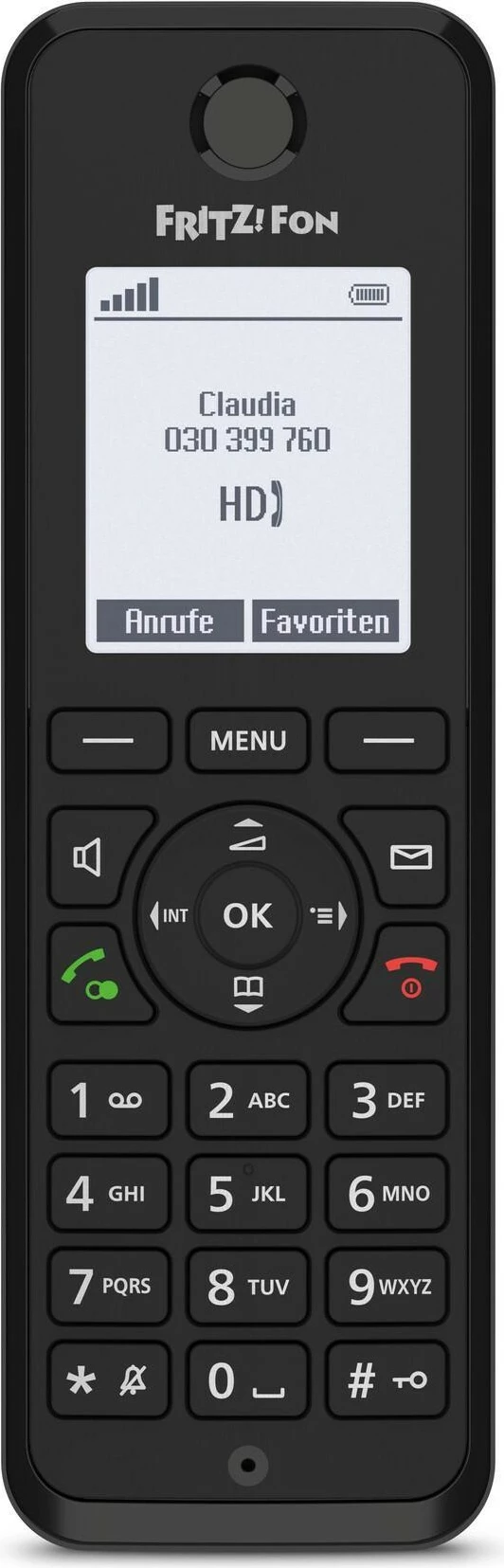 Brezžični telefon VoIP, črn, AVM FRITZ!Fon M3