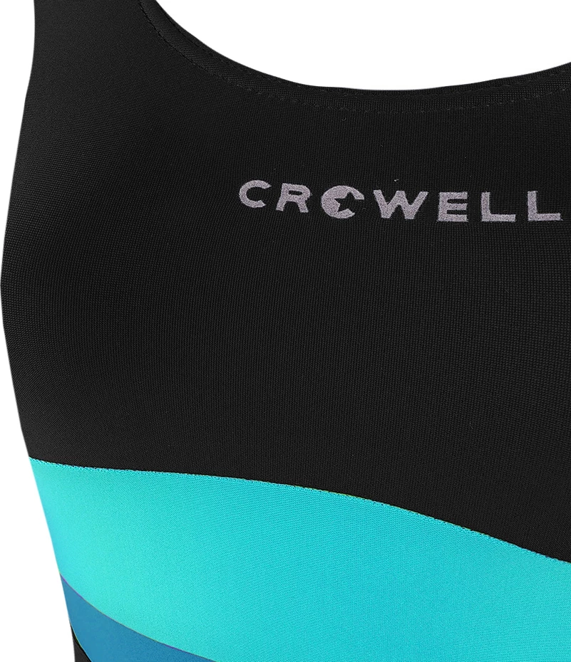 Kopalke za deklice Crowell, črno-modre Kopalke za deklice Crowell, črno-modre