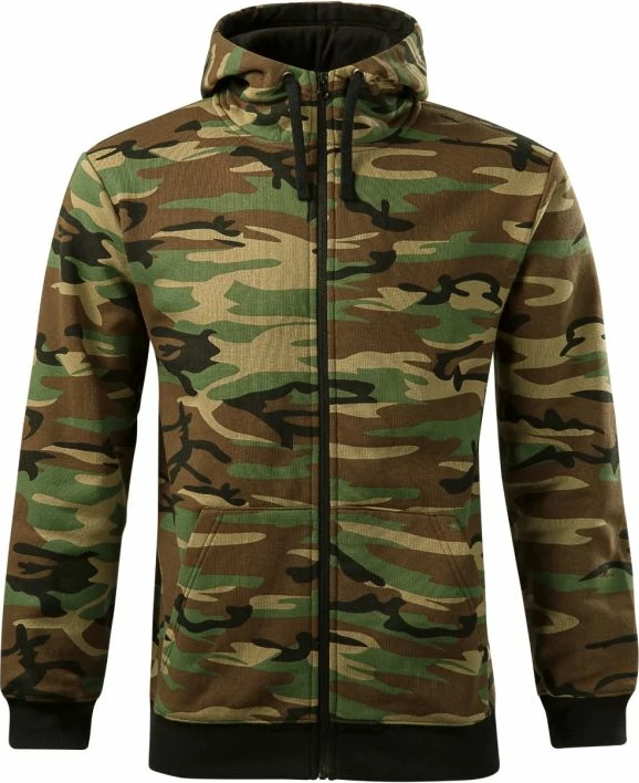 Duks z zadrgo, kamuflaža — Yakimasport, moški