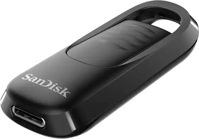 USB ključek Sandisk Ultra Slider 64GB, Type-C, črn USB ključek Sandisk Ultra Slider 64GB, Type-C, črn