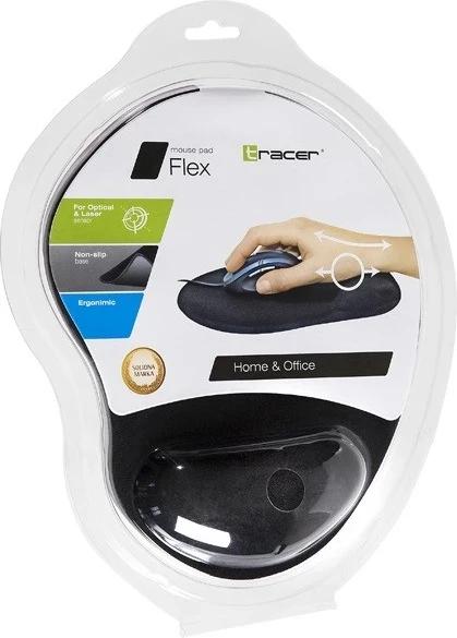 Mauspad Tracer Flex, črn