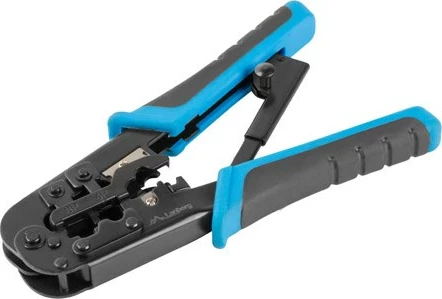Orodje za stiskanje kablov Lanberg NT-0201, črno/modro