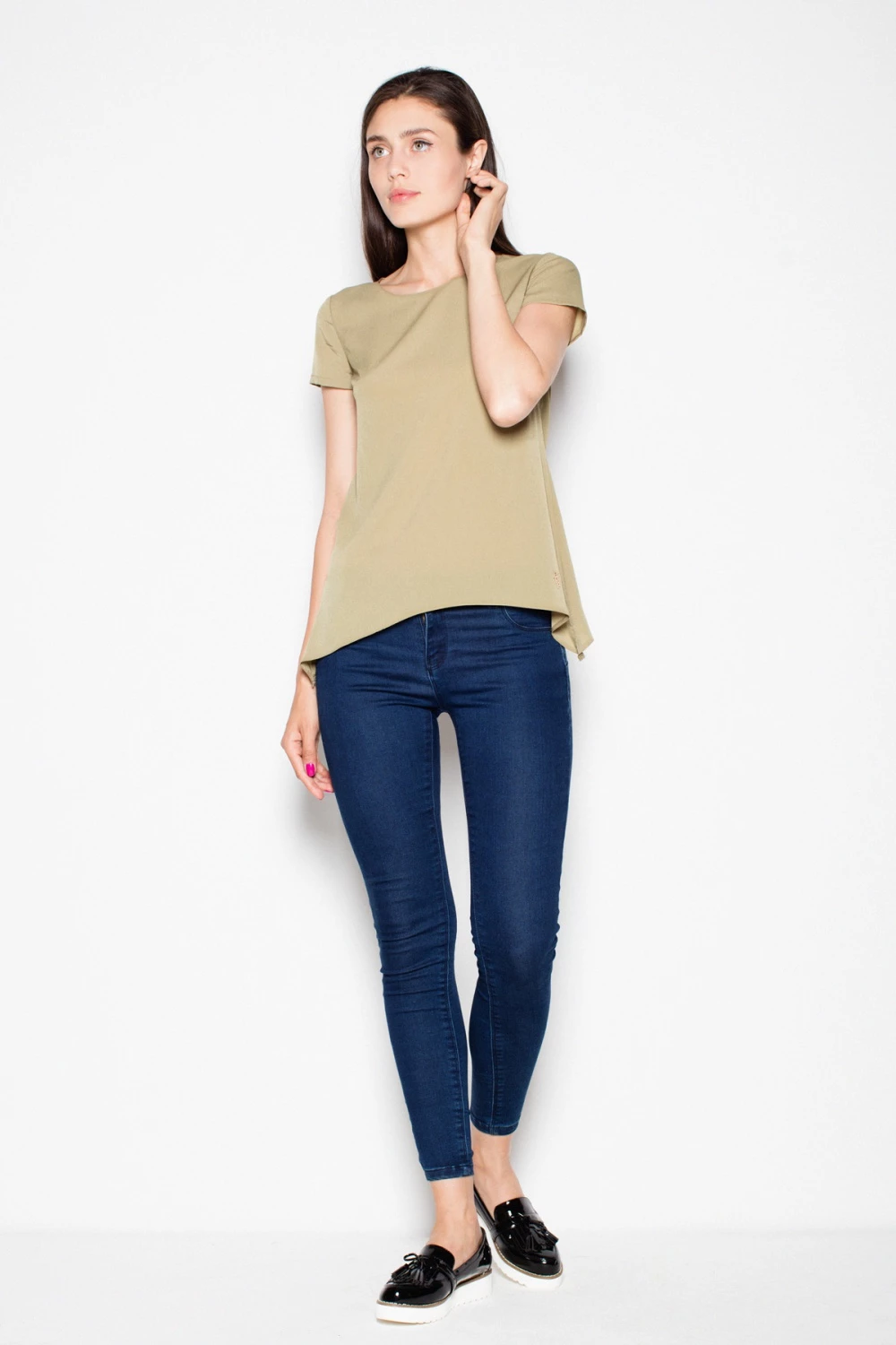 Bluza Venaton model 77176, zelena