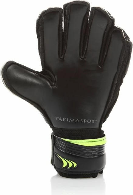 Rokavice za vratarja Yakimasport GripMaster, črno-zelene