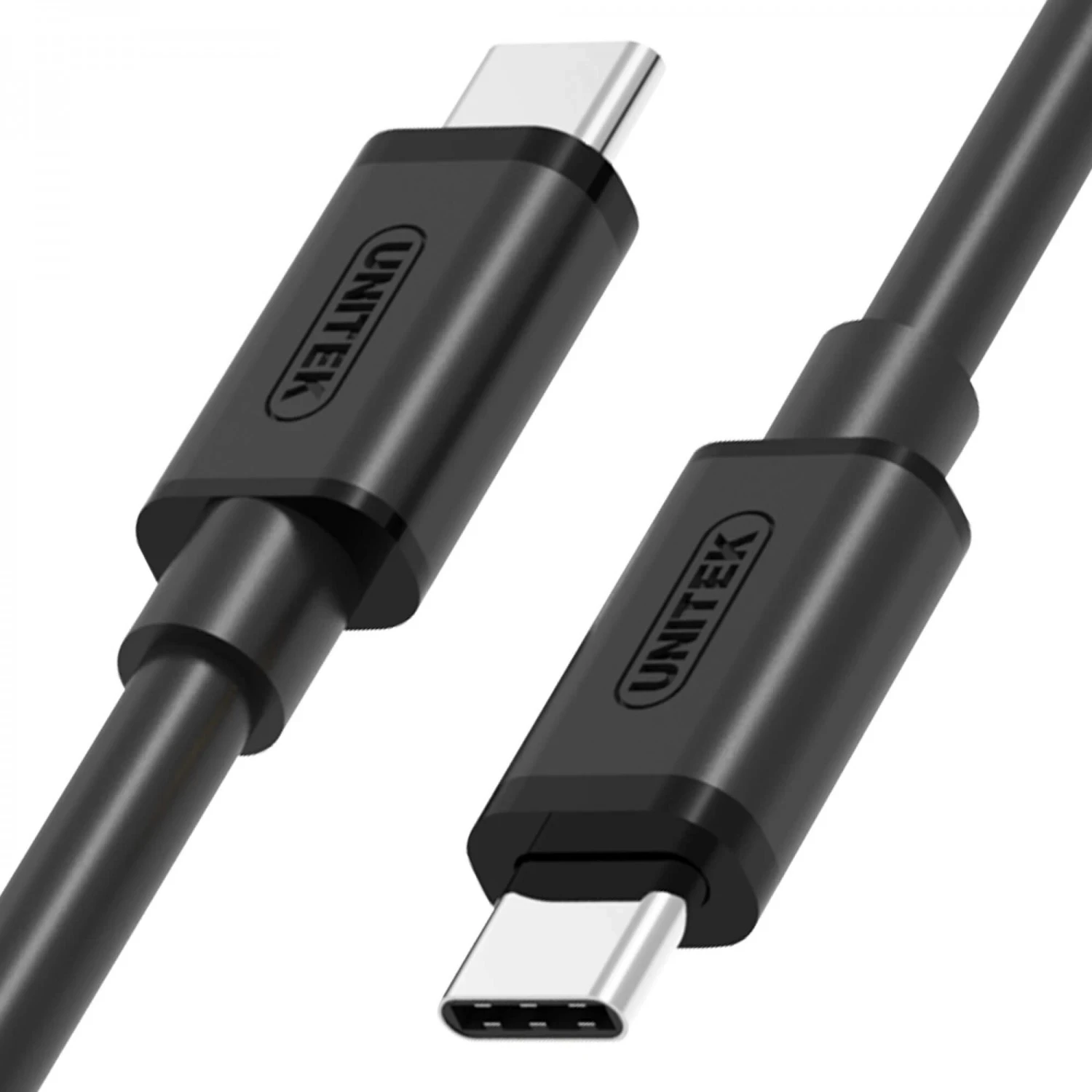 Kabеl USB-C, Unitek, črn
