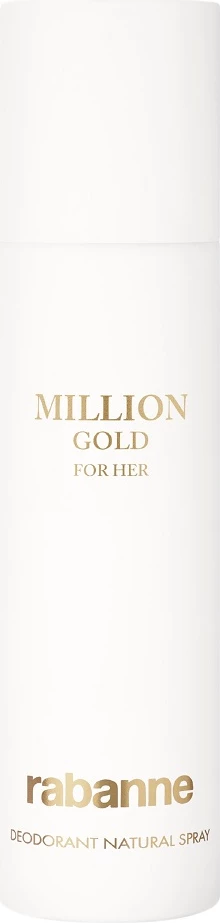 Dezodorant v spreju za ženske, Paco Rabanne Million Gold For Her, 150 ml