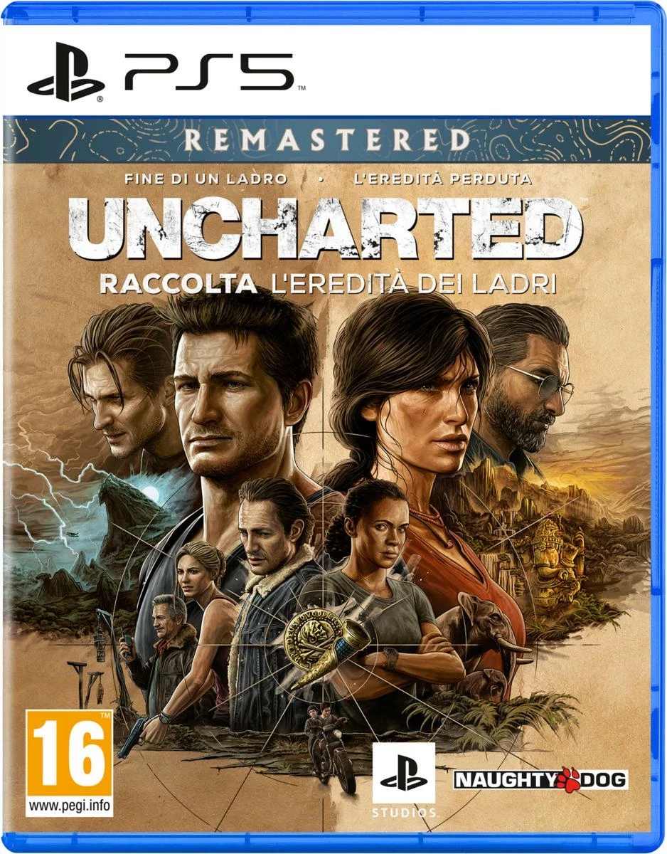 Remasterirana zbirka iger Uncharted: Zapuščina tatov za PS5