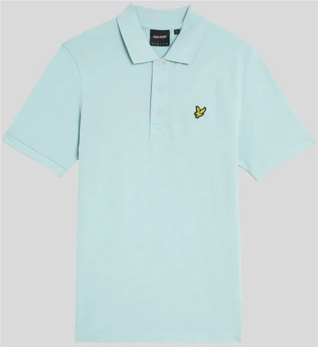 Polo majica za moške Lyle & Scott, modra