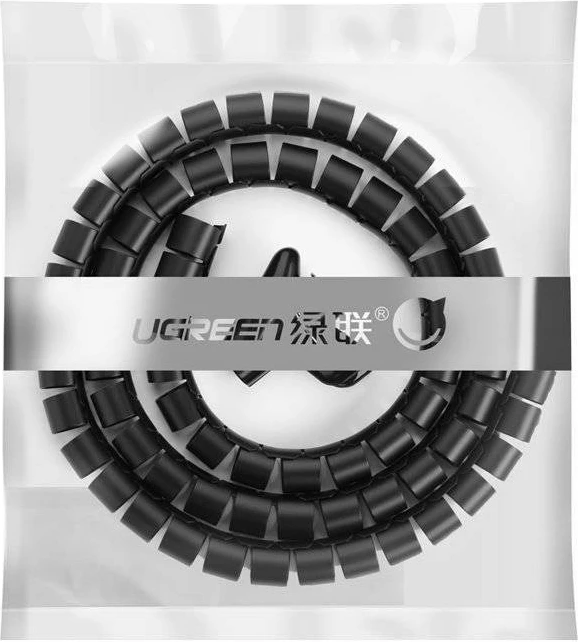 Ovitek za kable UGREEN LP121, 1,5 m, 25 mm, črn Ovitek za kable UGREEN LP121, 1,5 m, 25 mm, črn