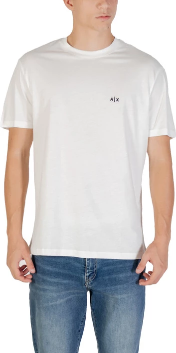 Majica Armani Exchange za moške, bela