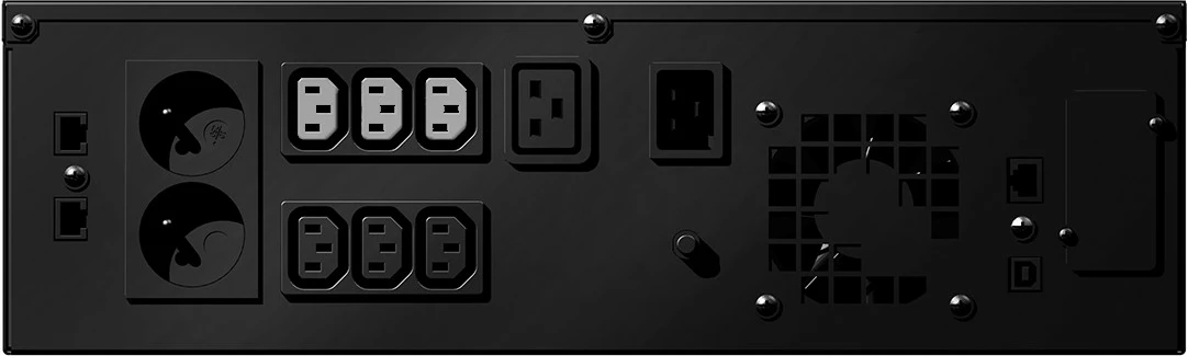 Neprekinjeno napajanje 1250 VA (Rack/Tower), EVER INLINE RT XL 1250VA, črno