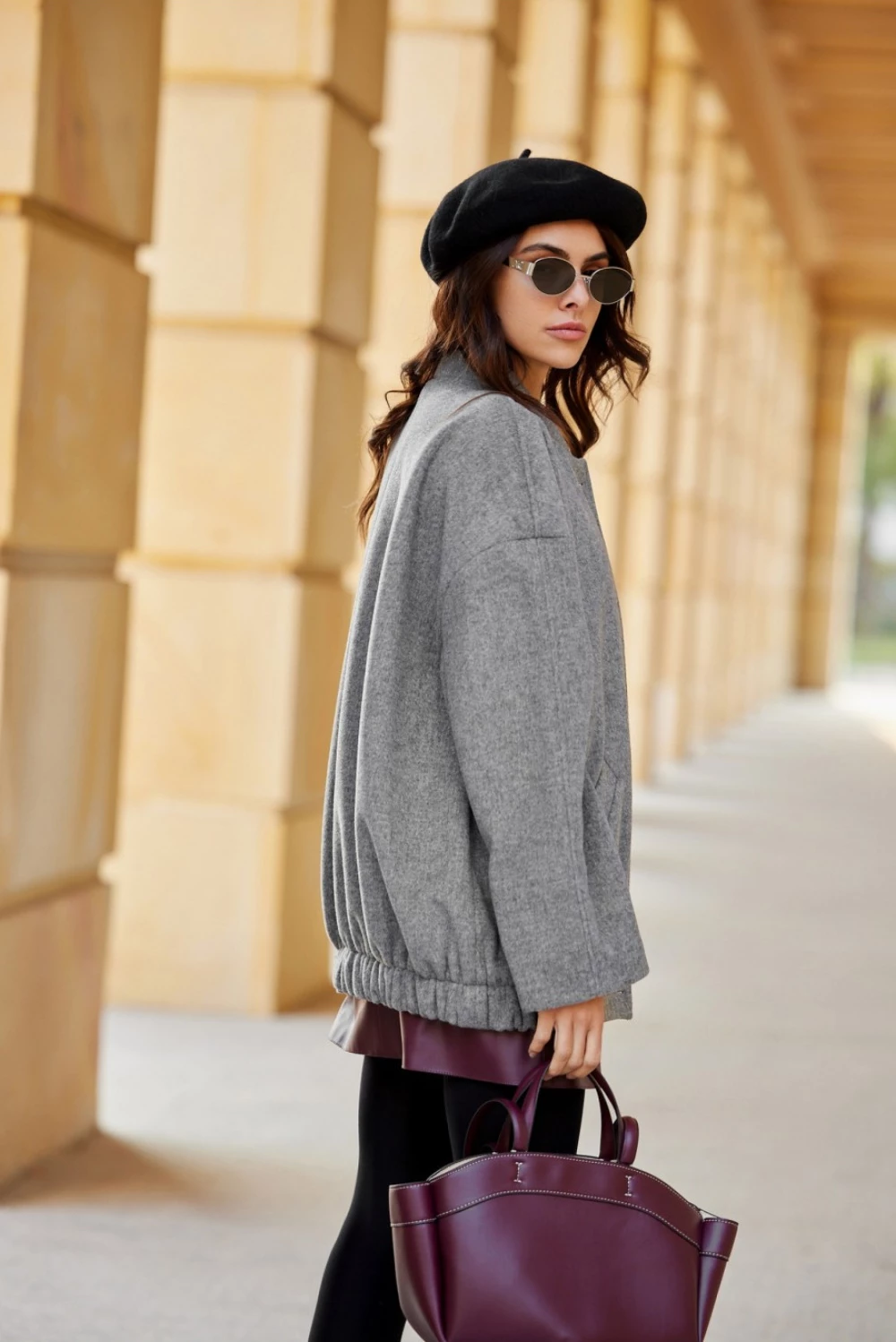 Jakna Roco Fashion 202990, siva