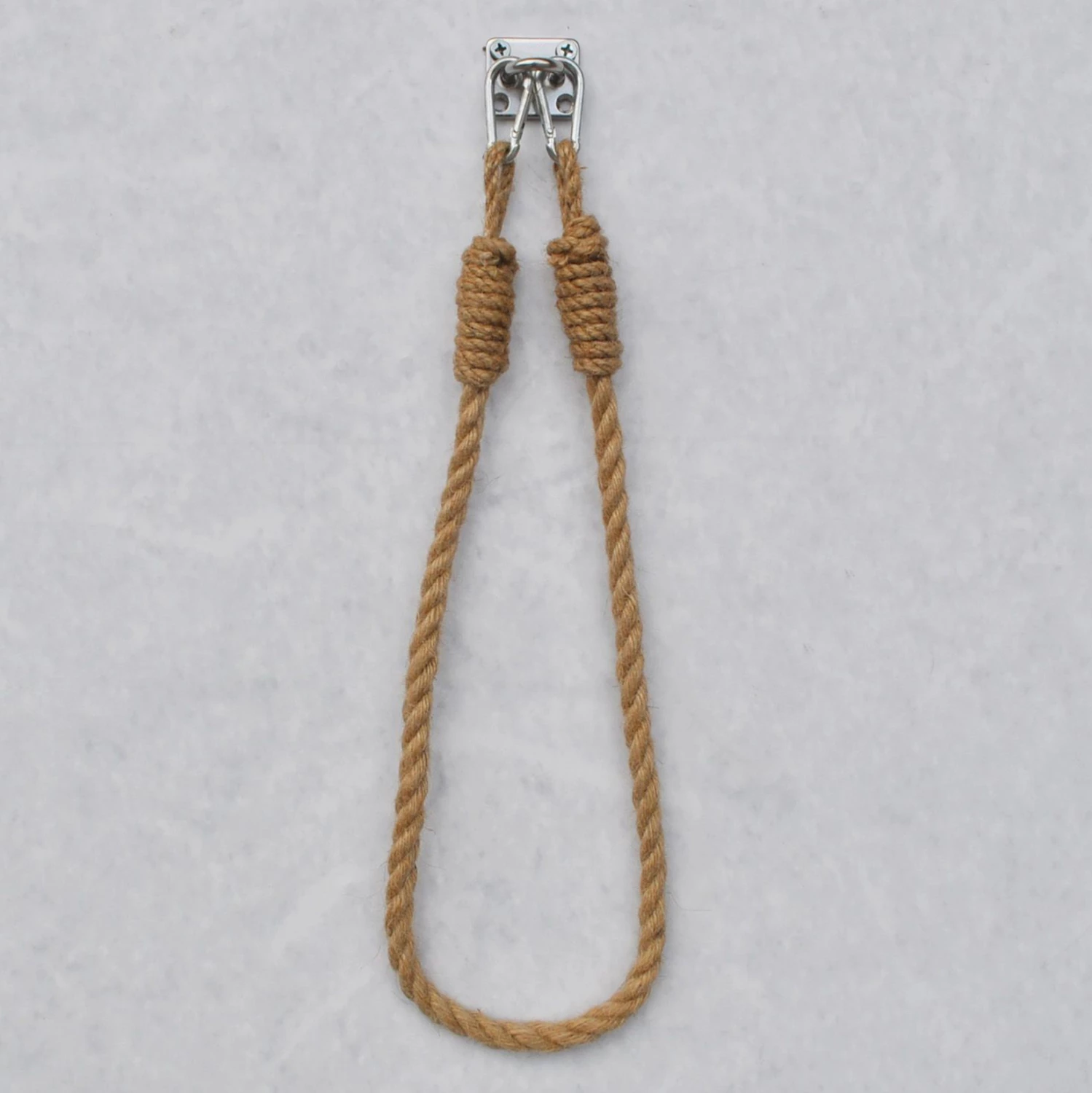 Obešalnik za papir iz vrvi s kovinsko osnovo FH9072 12x45x3 cm