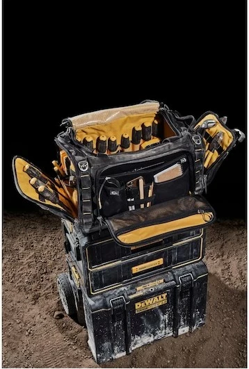 Torbica za orodje ToughSystem 2.0 DeWalt DWST83522-1, tarpaulin, črno/rumena