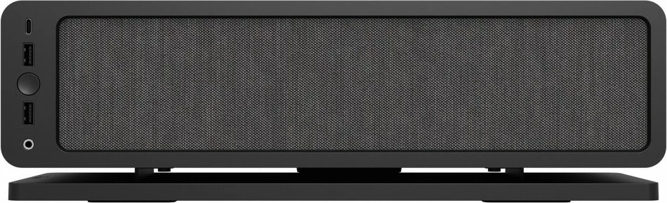 Kompaktna ohišje Fractal Design Ridge Black, Mini ITX, Tower Slim, 4x 2.5" pogon, črno