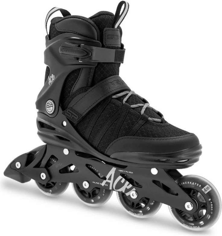 Rolke Spokey, črne, za moške/ženske