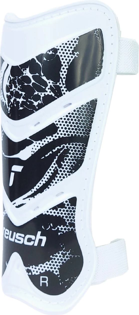 Ščitniki za golen, za moške, Reusch Attrakt Lite, beli-črni