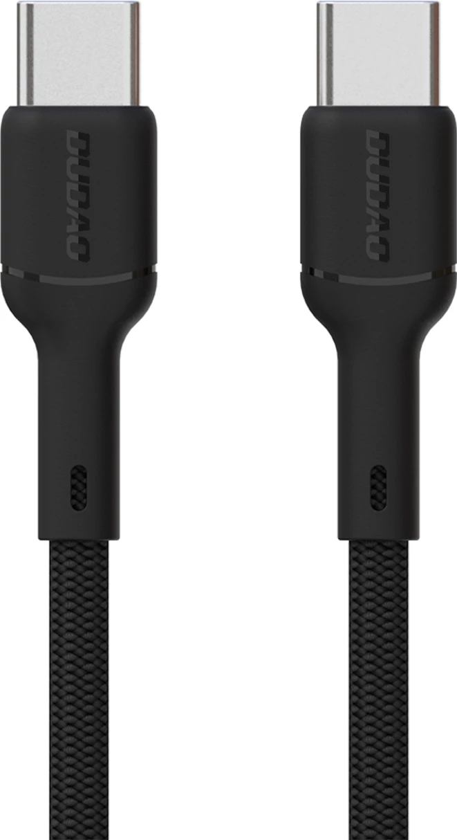 Kabel USB-C na USB-C, 2 m, 65 W, črn Dudao L9C