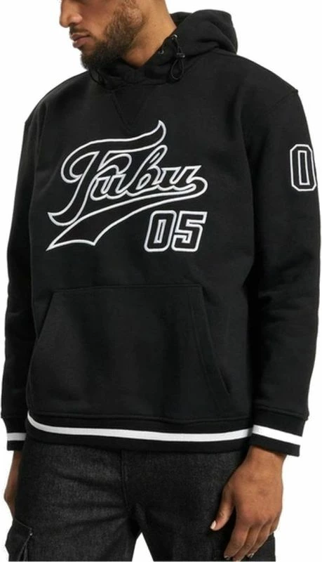 Duks, Fubu VARSITY HEAVY HOODIE, črn