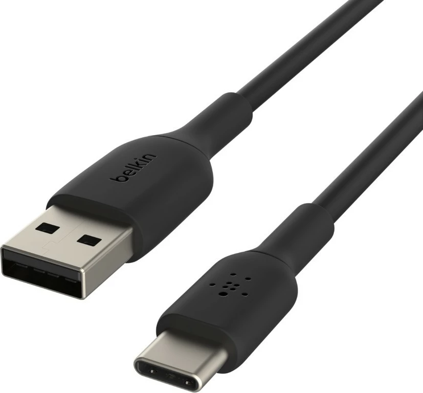 KabI Belkin CAB001BT2MBK, 2 m, USB A na USB C, črn