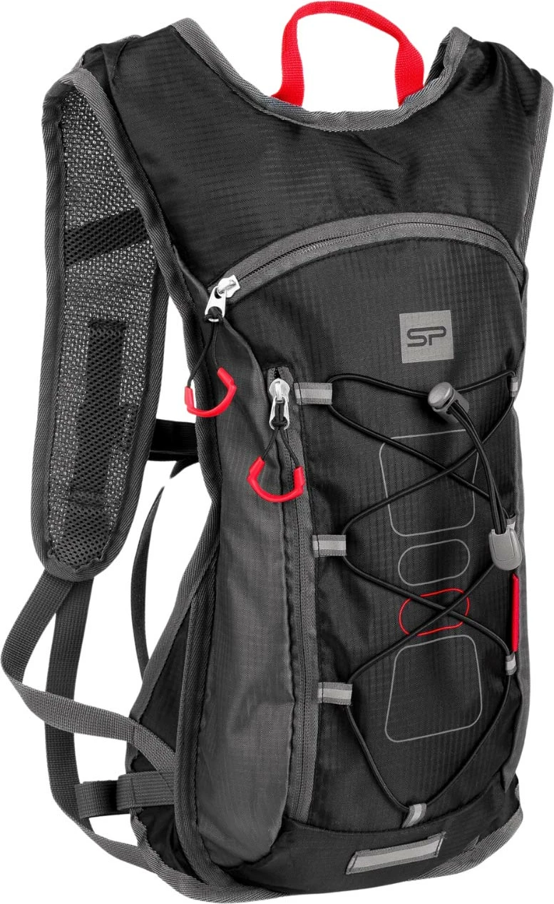 Nahrbtnik unisex Spokey, črno-rdeč