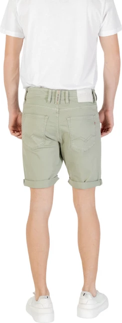 Shorce z zadrgo Replay moški, zelene