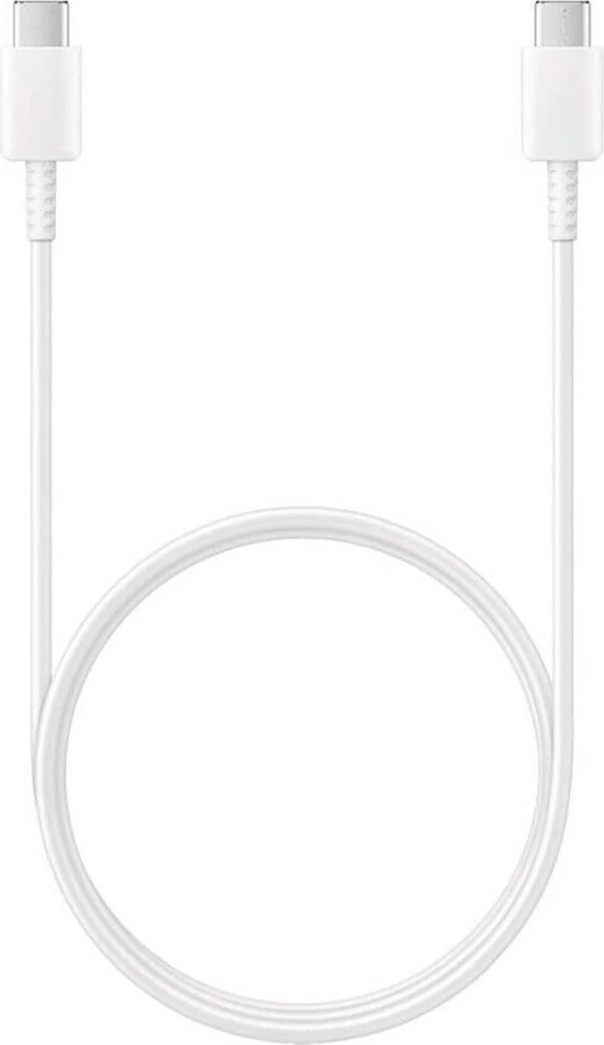 Kabel USB-C v USB-C, 1 m, 5A, bel, Samsung EP-DN975BWE