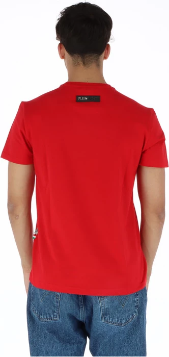 Majica Plein Sport za moške, rdeča