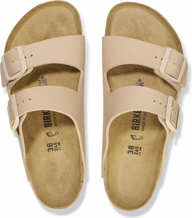 Sandali za ženske, kremni Birkenstock Arizona BS W 1027723