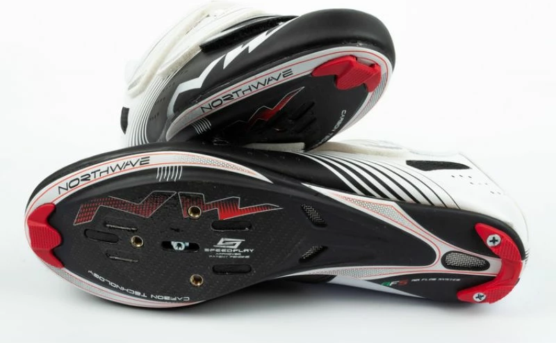 Kolesarske tekaške čevlje Torpedo 3S Northwave, moški, beli