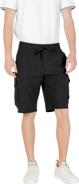 Bermuda kratke hlače za moške Boss, črne