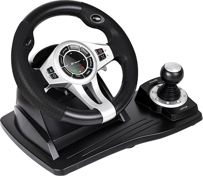 Volan in pedala za igre Tracer TRAJOY46524, črn, PlayStation 4, PlayStation 3