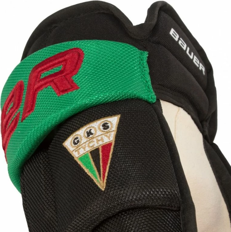 Hokejske rokavice Bauer Team Vapor Pro, črne, moške