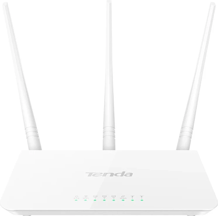 Brezžični usmerjevalnik Tenda F3, hiter Ethernet, bela