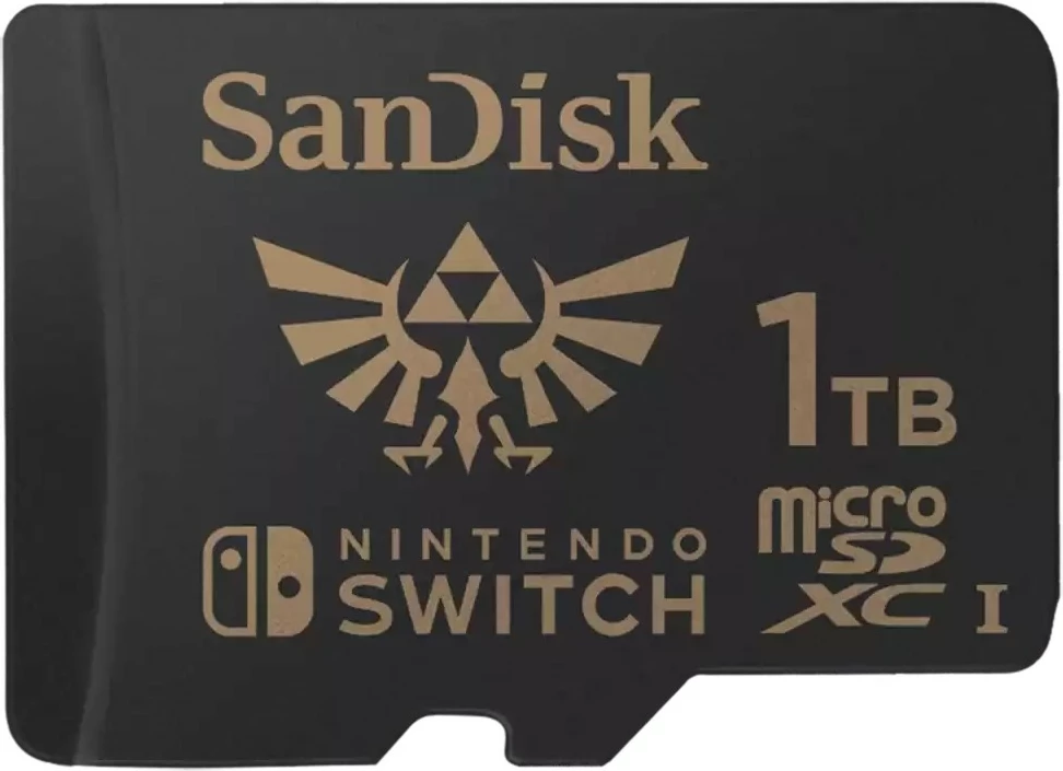 Kartica microSDXC 1TB za Nintendo Switch, Sandisk, črna Kartica microSDXC 1TB za Nintendo Switch, Sandisk, črna