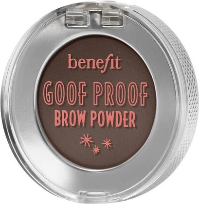 Puder za obrvi, Benefit Goof Proof Brow Powder, za ženske, 4 Warm Deep Brown, 1,9 g