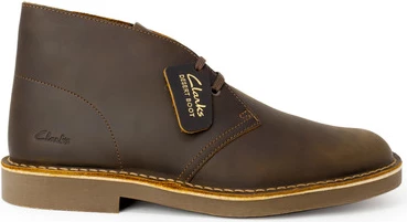 Čizme, Clarks, močno rjave, moške