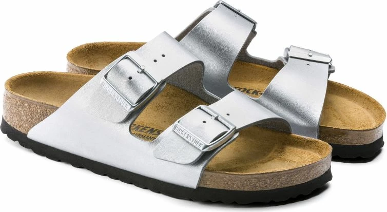 Flip-flop (ženske) Arizona Birko-Flor Birkenstock, bele