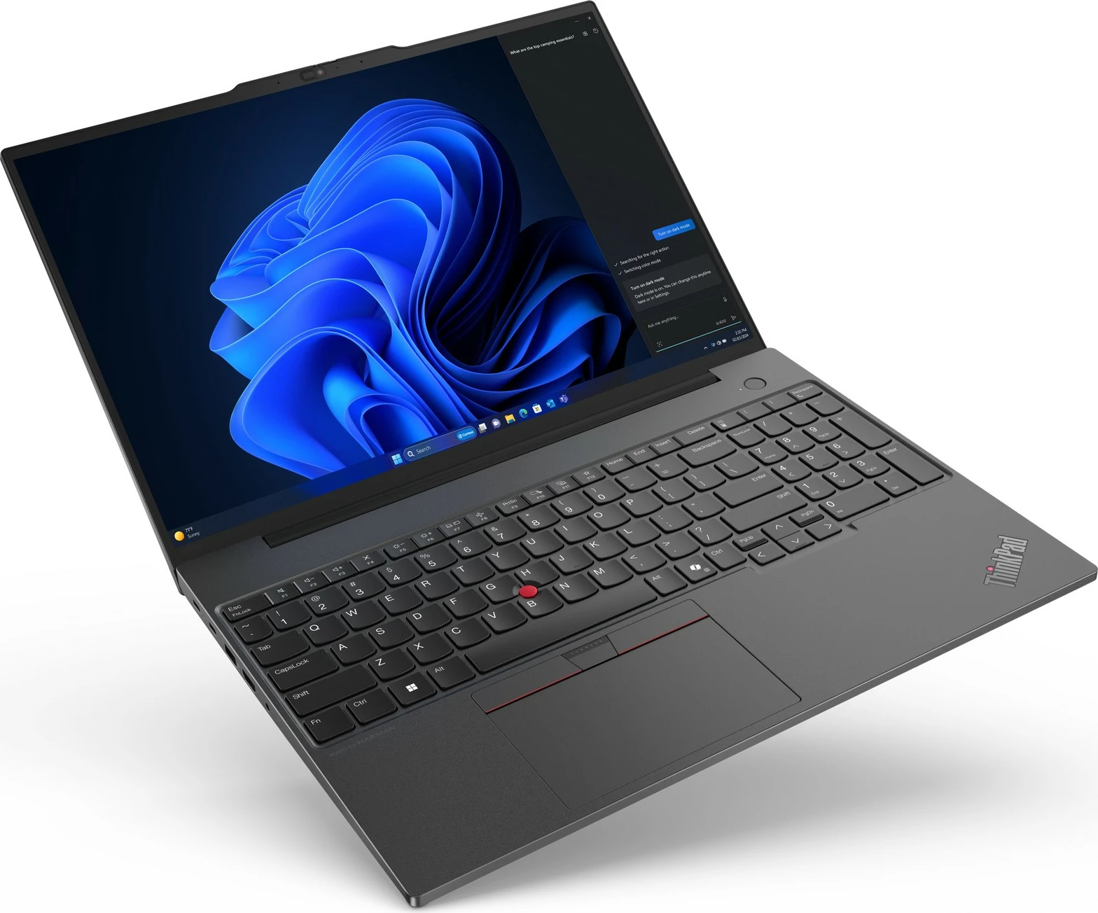 Prenosnik z visoko zmogljivostjo Lenovo ThinkPad E16, 16", AMD Ryzen 5, 16 GB RAM, 512 GB SSD, AMD Radeon Graphics, črn (DE tipkovnica)