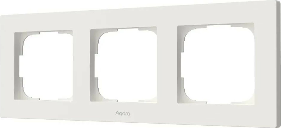 Korniza za stikala Aqara Switch Frame H2 EU 3-gang, bela