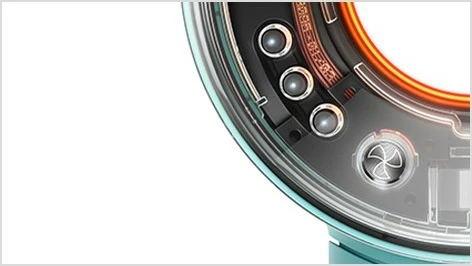 Sušilnik za lase Dyson Supersonic Nural, 1600 W, 13.3 l/s, moder, oranžen