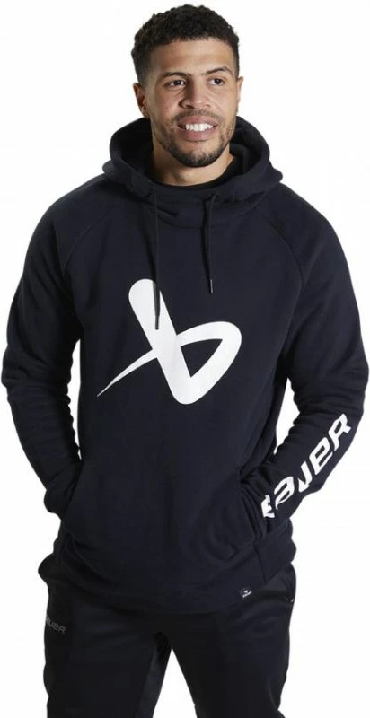 Duks z kapuco Bauer Core B Hoody Sr, črn