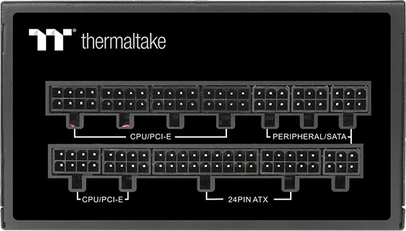 Napajalnik Thermaltake ToughPower PF1, 1050 W, 80 PLUS Platinum, modularen, črn