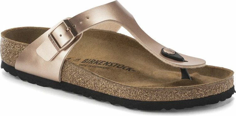 Sandali Birkenstock Gizeh, zlate, ženski