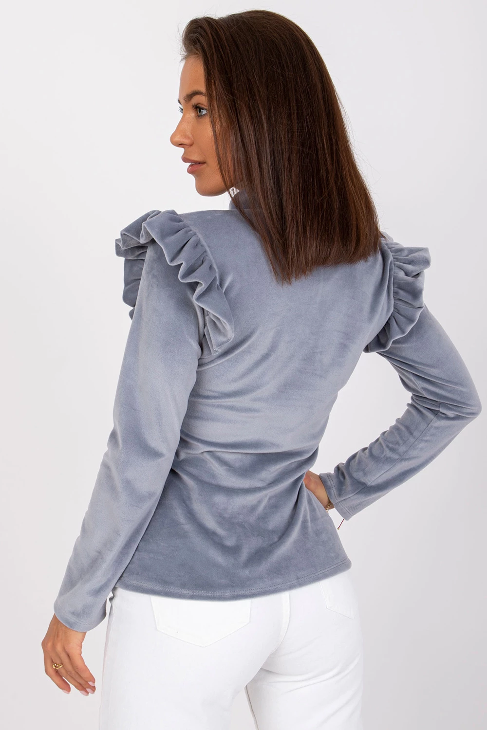 Bluza model 161909 Italy Moda, siva