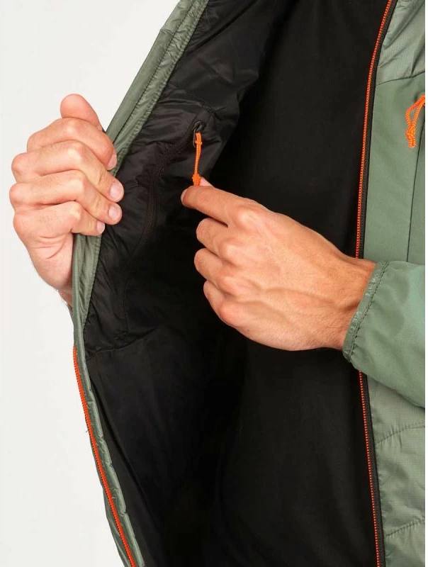 Gorska jakna Ortles Hybrid, Salewa, moška, zelena